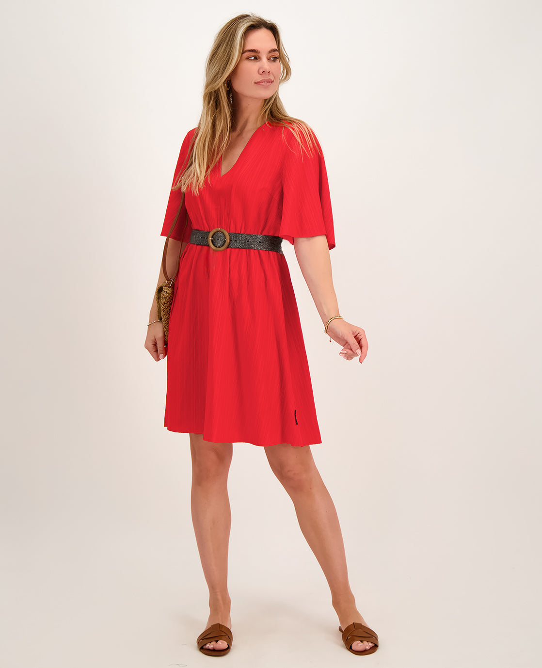 Robe Luna | Coral Red