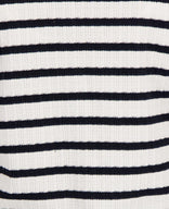 Je m'appelle Jurken Robe Knitted | Ecru / Midnight Blue