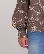Je m'appelle Tops Blouse Paris | Coffee Taupe
