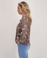 Je m'appelle Tops Blouse Paris | Coffee Taupe