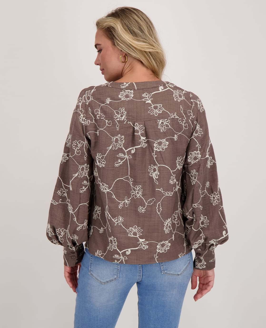 Je m'appelle Tops Blouse Paris | Coffee Taupe