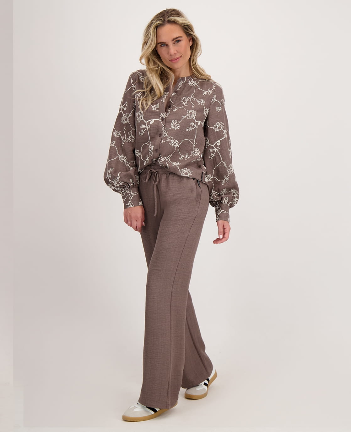 Je m'appelle Tops Blouse Paris | Coffee Taupe