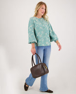 Je m'appelle Tops Blouse Paris | Ocean Green