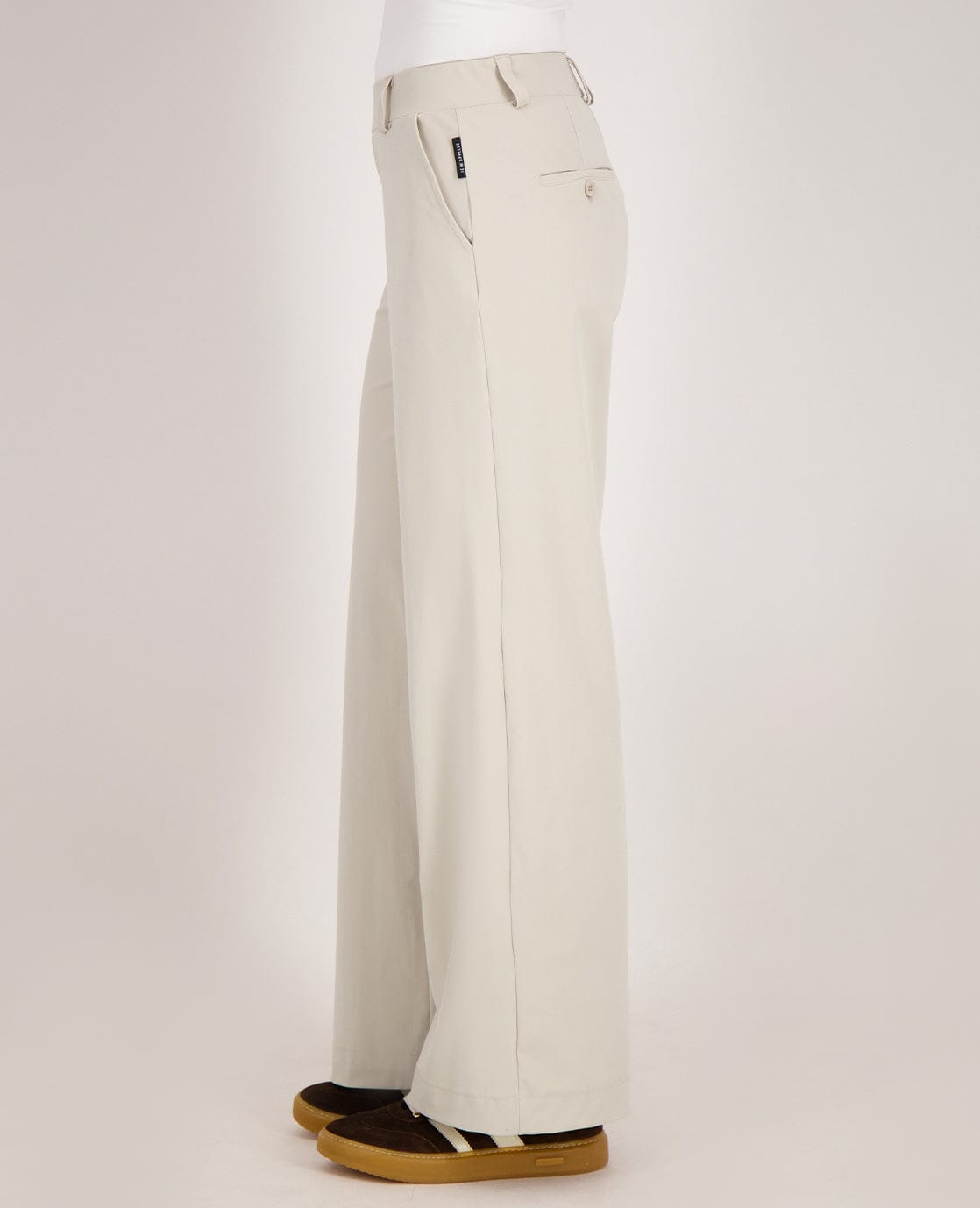 Je m'appelle Broeken Pant Lizzy Travel ++++ | Dark Greige