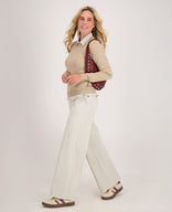Je m'appelle Broeken Pant Lizzy Travel ++++ | Dark Greige