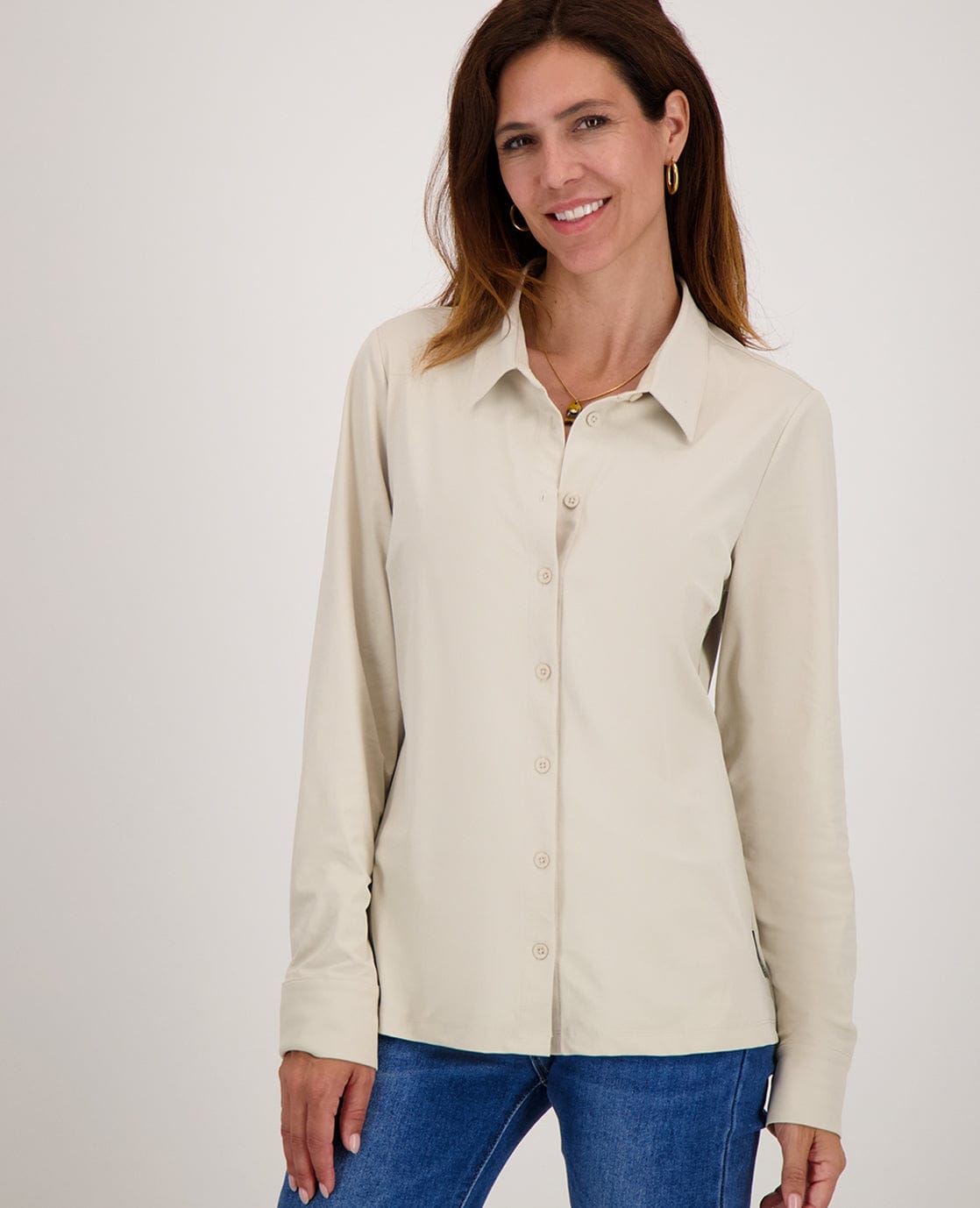 Je m'appelle Tops Blouse Perfecte Travel | Dark Greige