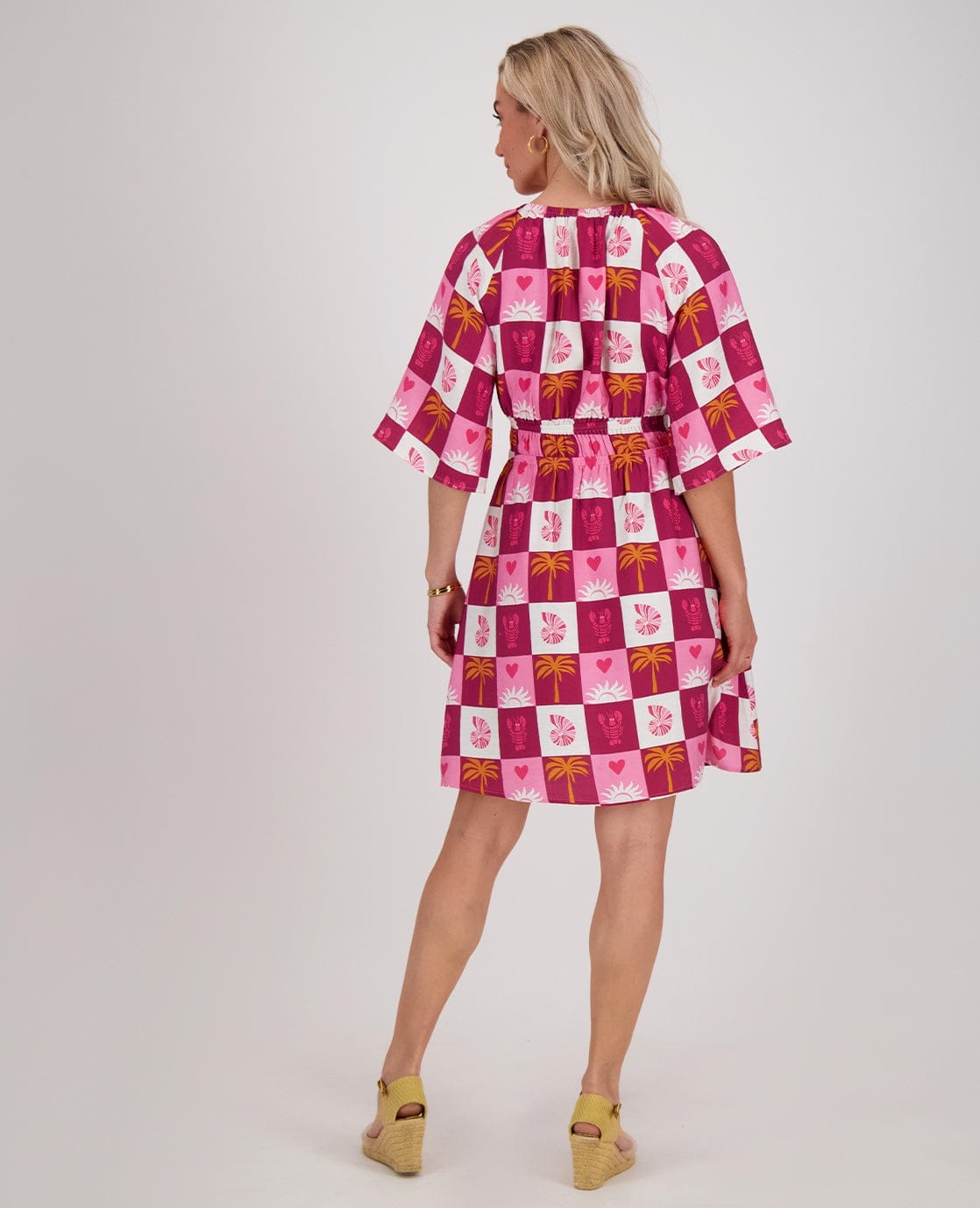 Je m'appelle Jurken Robe Kim | Multicolor/Roze