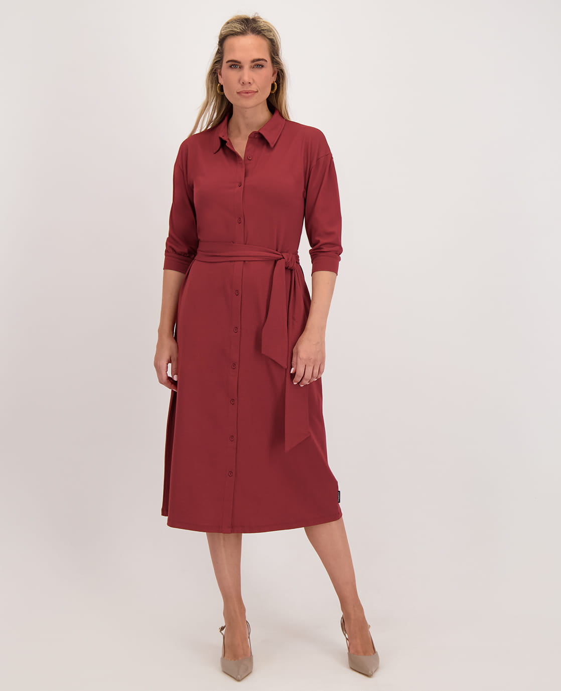 Je m'appelle Jurken Robe Romée | Wine Red