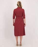 Je m'appelle Jurken Robe Romée | Wine Red