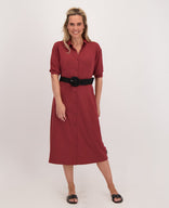 Je m'appelle Jurken Robe Romée | Wine Red