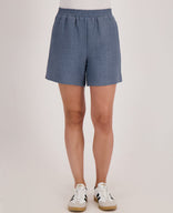 Je m'appelle Broeken Short Paris | Blue Denim Washed
