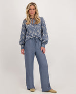 Je m'appelle Broeken Pant Paris | Blue Denim Washed