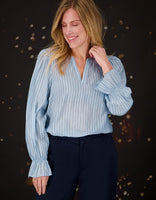Je m'appelle Tops Top Lieke | Light Blue/Navy