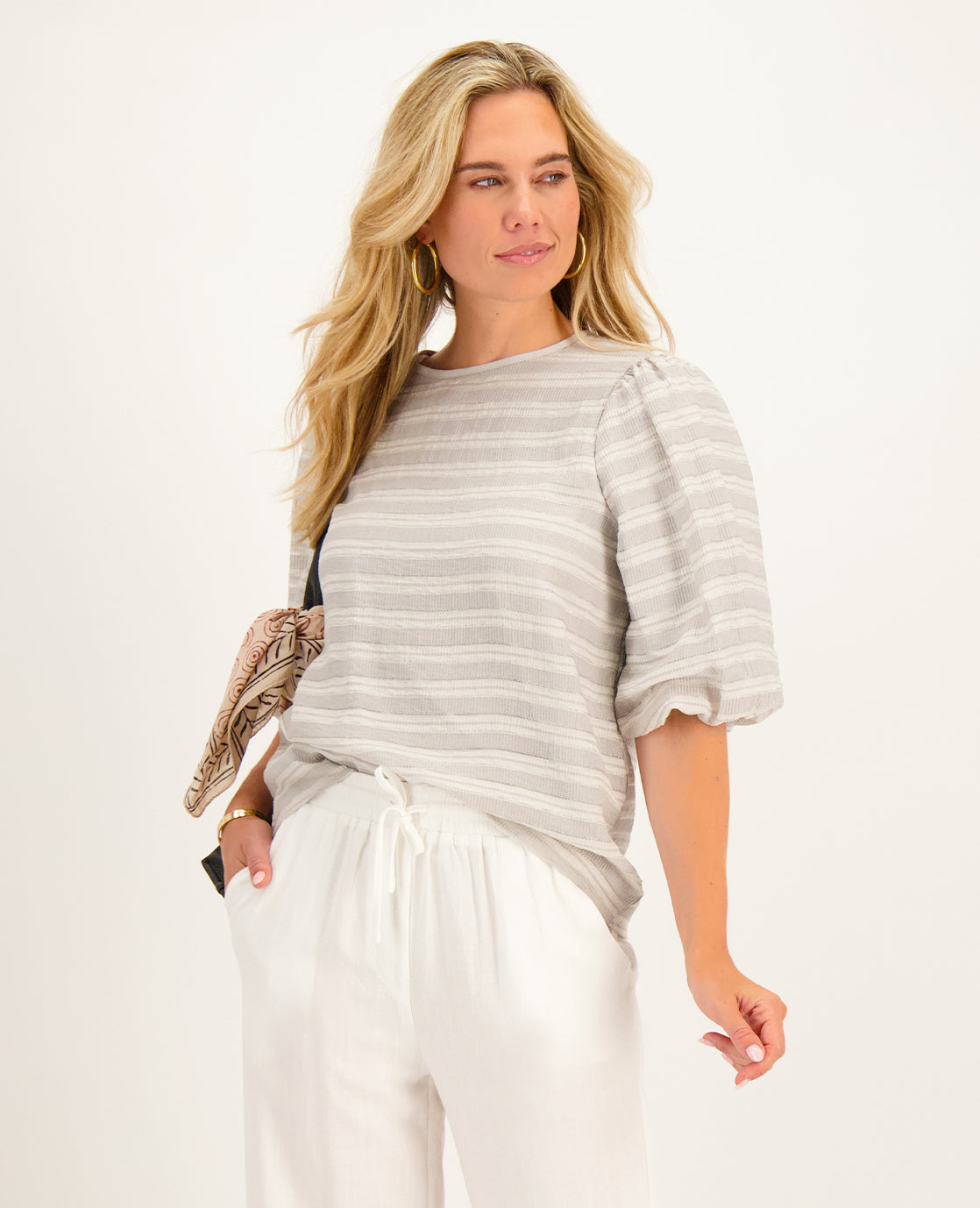 Top Tessa | Grey/Silver
