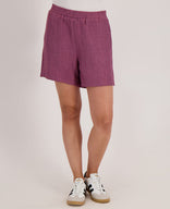 Je m'appelle Broeken Short Paris | Dark Mauve
