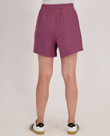 Je m'appelle Broeken Short Paris | Dark Mauve