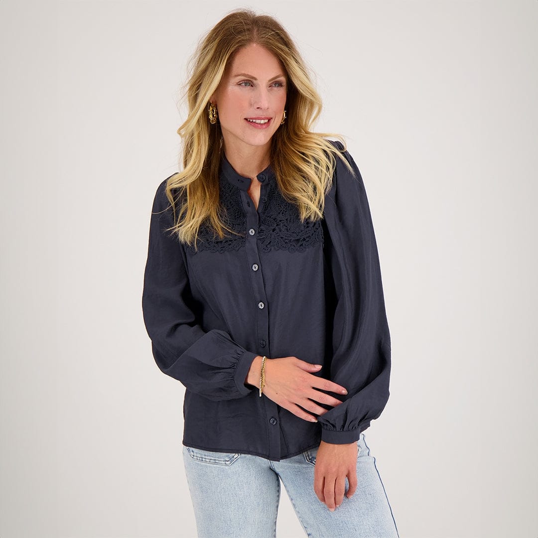 Je m'appelle Tops Blouse Tara | Donkerblauw