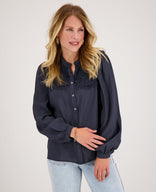 Je m'appelle Tops Blouse Tara | Donkerblauw