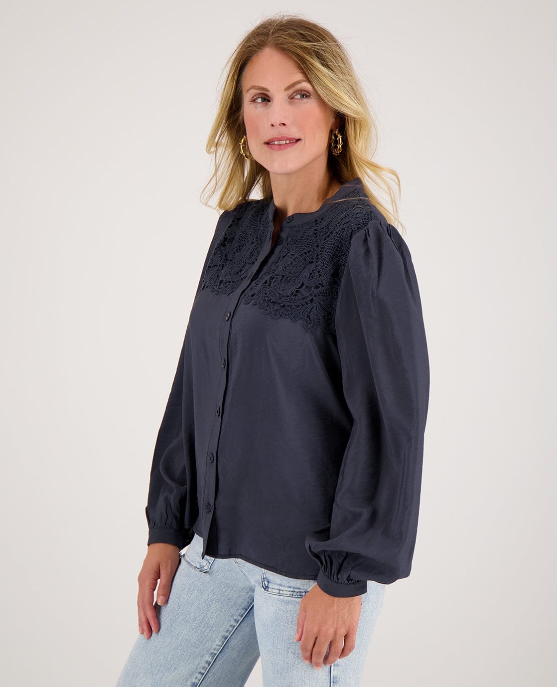 Je m'appelle Tops Blouse Tara | Donkerblauw