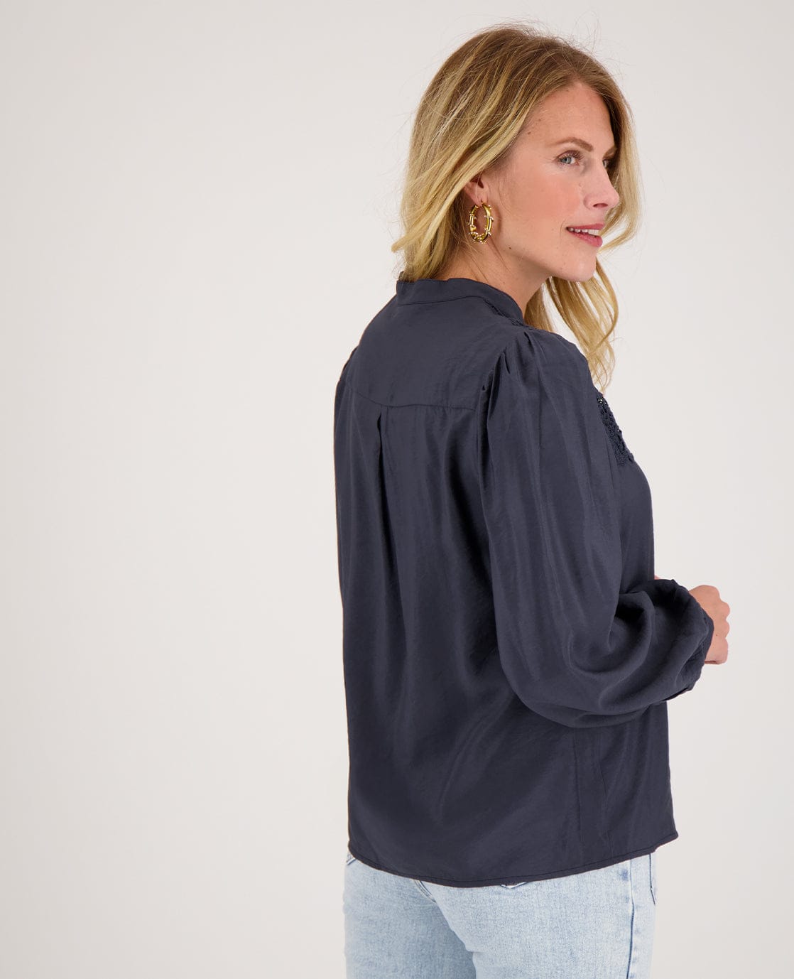 Je m'appelle Tops Blouse Tara | Donkerblauw