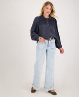 Je m'appelle Tops Blouse Tara | Donkerblauw