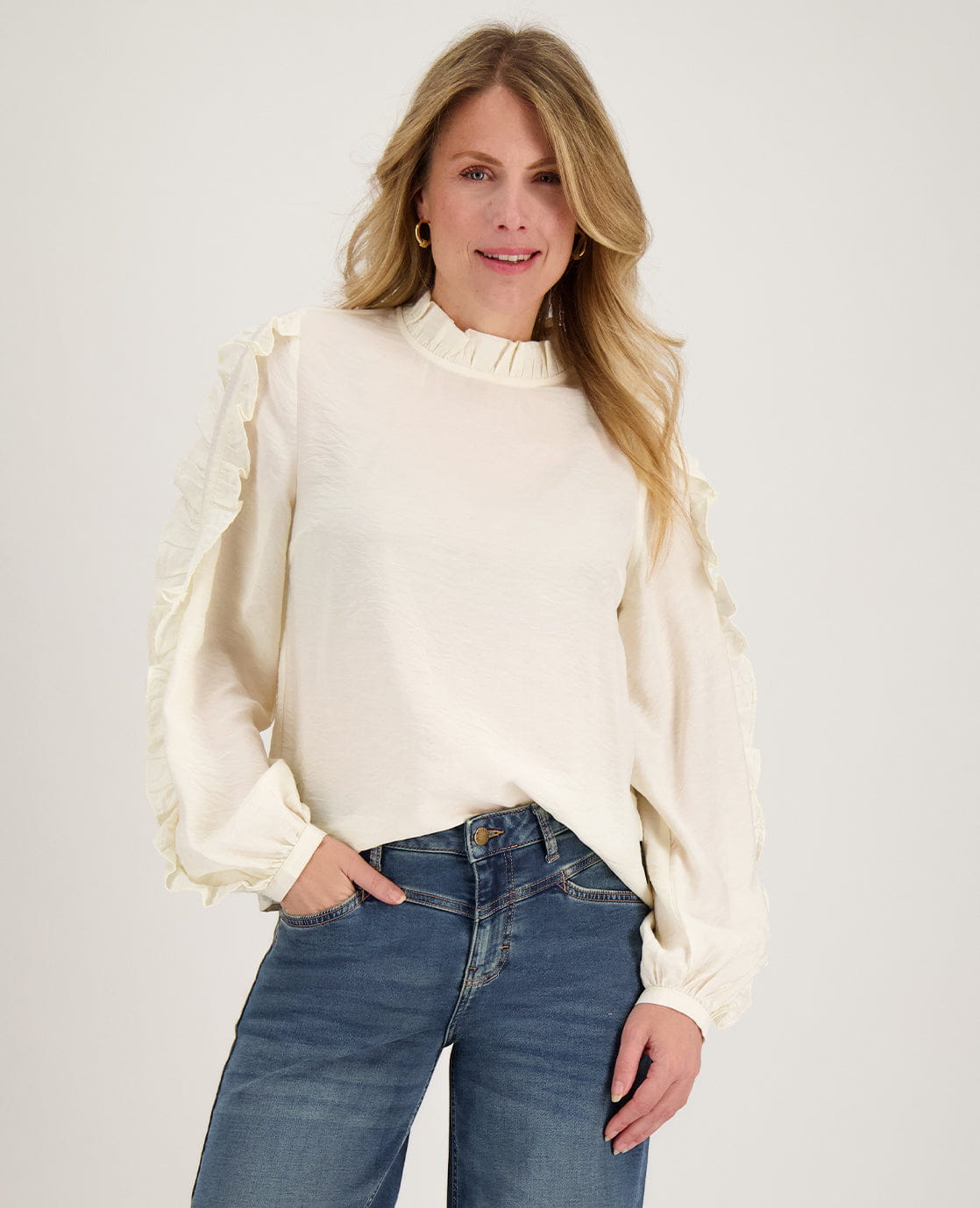 Je m'appelle Tops Pearl White / XS Top Tezzy | Pearl White