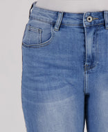 Je m'appelle Broeken Pant Superstretch Denim | Medium Denim Blue