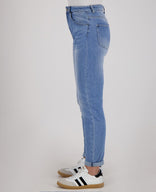 Je m'appelle Broeken Pant Superstretch Denim | Medium Denim Blue