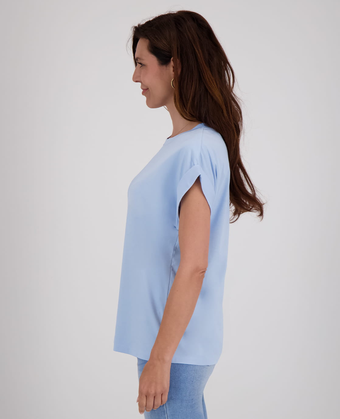 Je m'appelle Tops Top Romy | Light Summer Blue