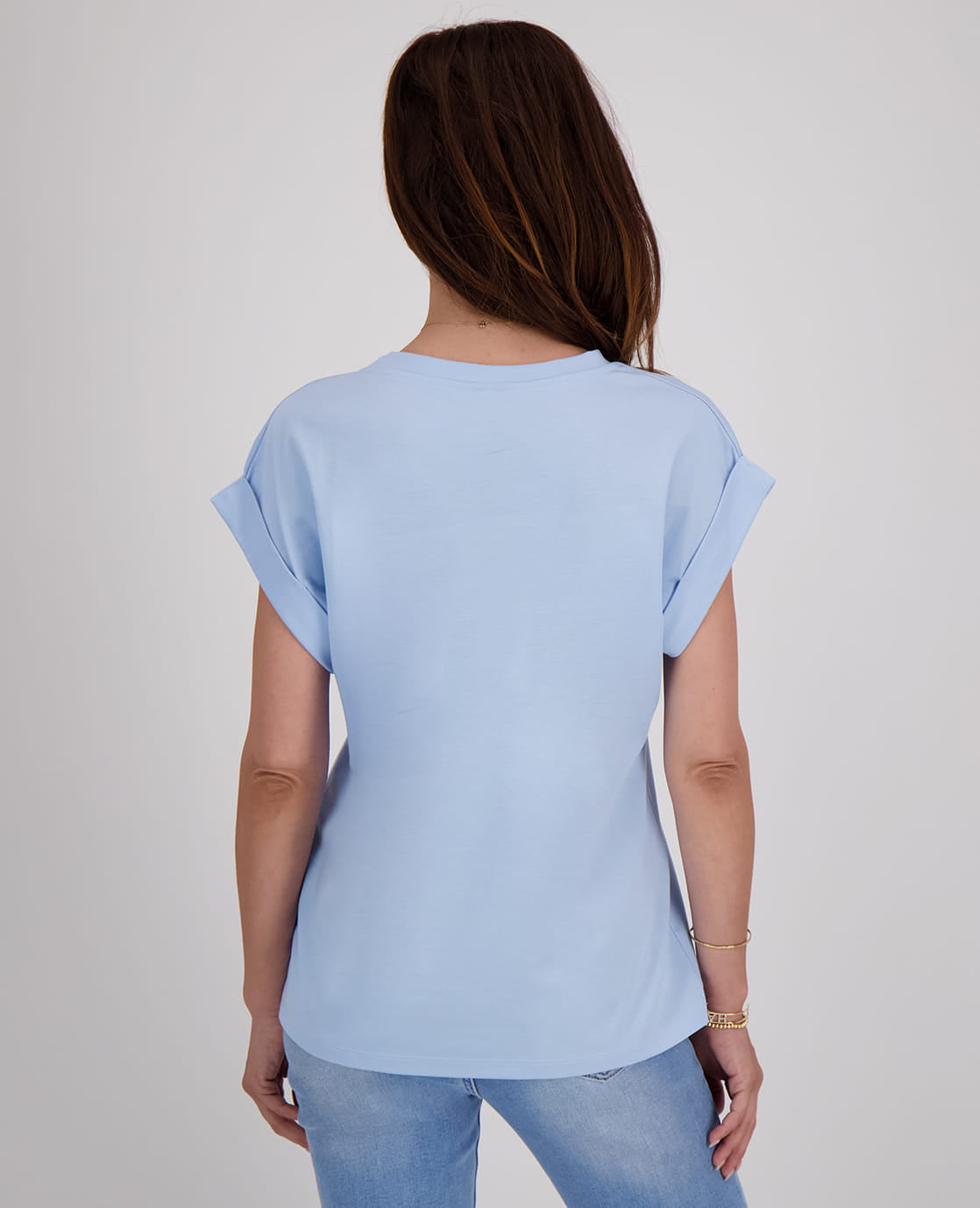 Je m'appelle Tops Top Romy | Light Summer Blue