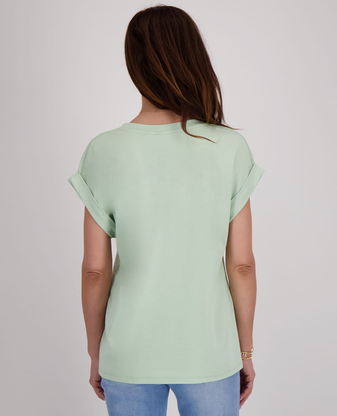Je m'appelle Tops Top Romy | Light Sage Green