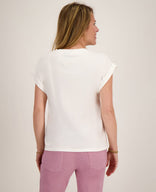 Je m'appelle Tops Top Romy | Wit / Roze