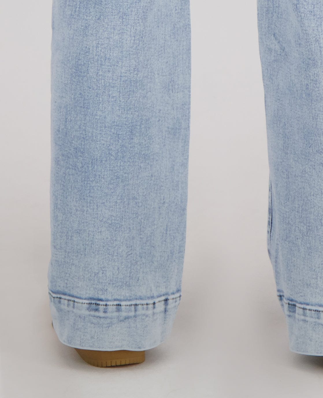 Je m'appelle Broeken Pant Straight Stretch Denim | Light Blue Denim