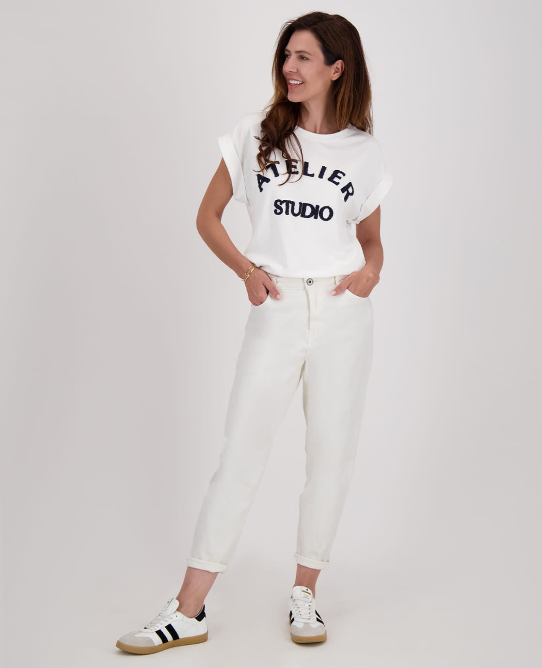 Je m'appelle Broeken Pant Superstretch Denim | Off White