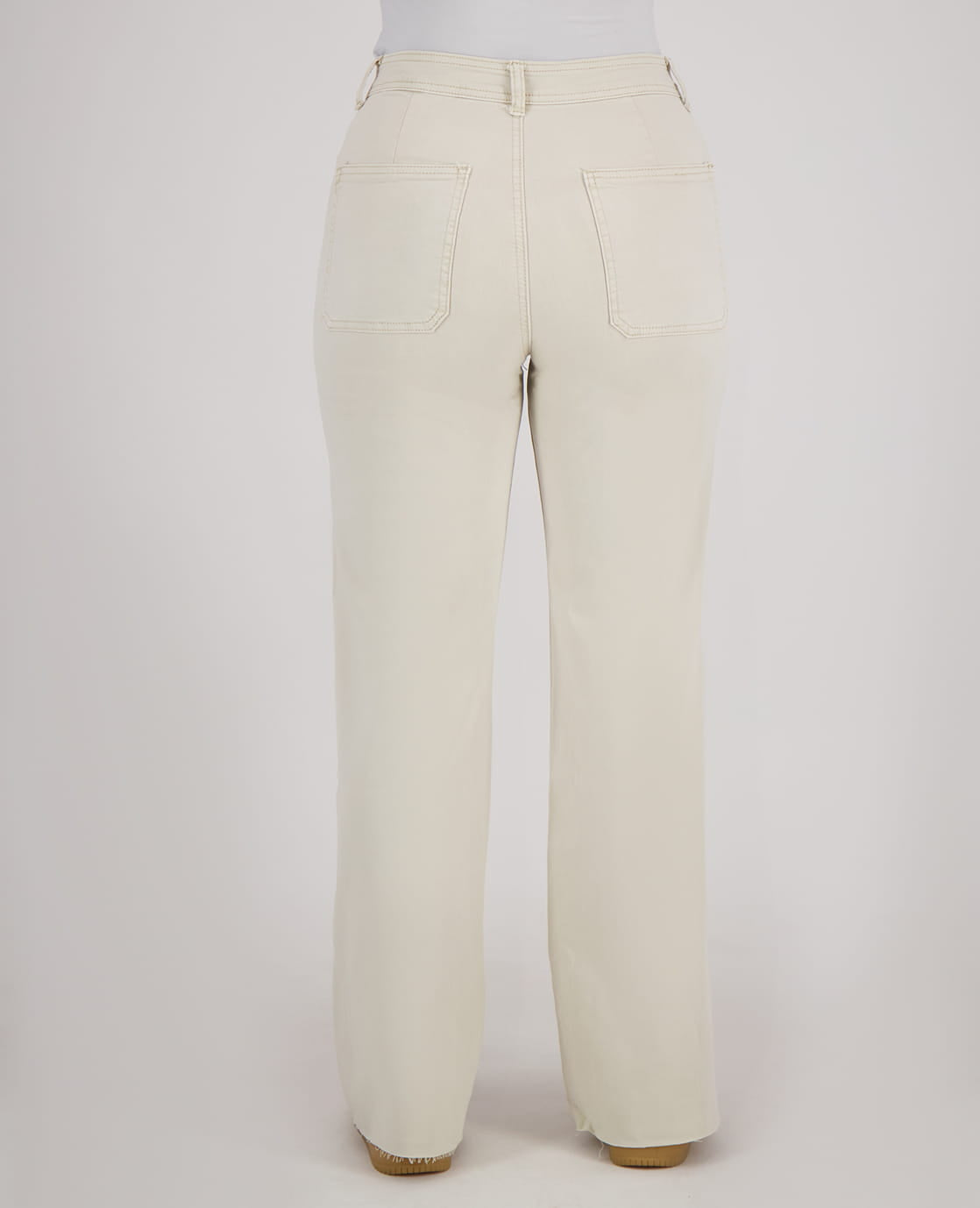 Je m'appelle Broeken Pant Straight Superstretch Denim | Zand