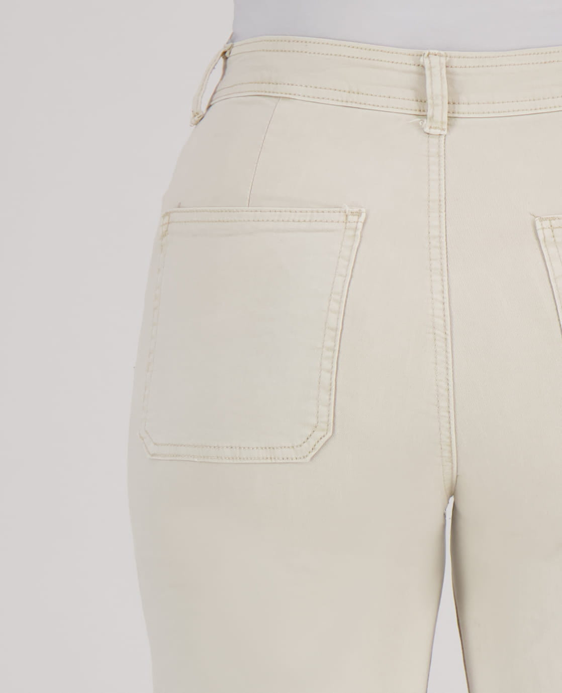Je m'appelle Broeken Pant Straight Superstretch Denim | Zand
