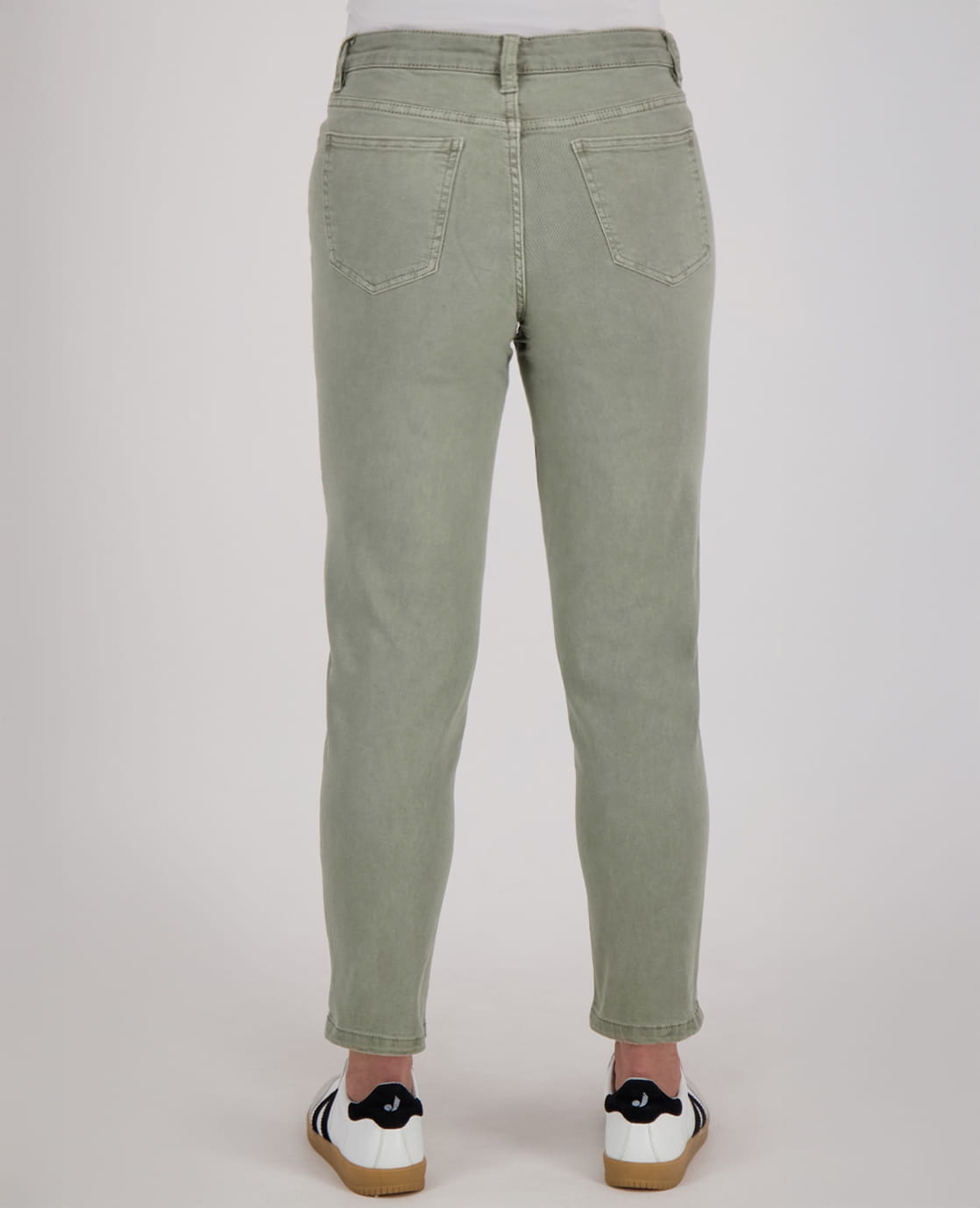 Je m'appelle Broeken Pant Superstretch Denim | Army Green