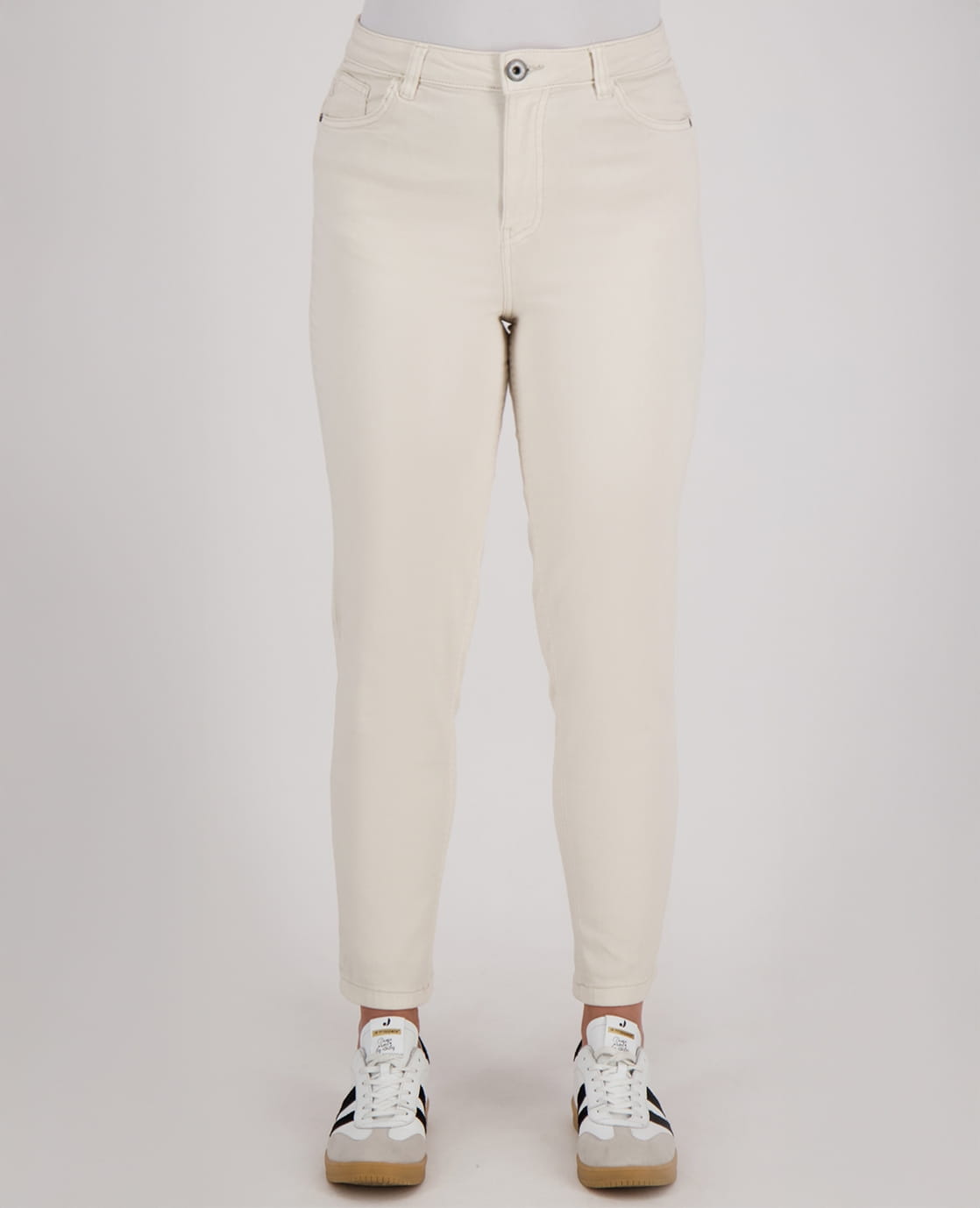 Je m'appelle Broeken Pant Superstretch Denim | Soft Beige