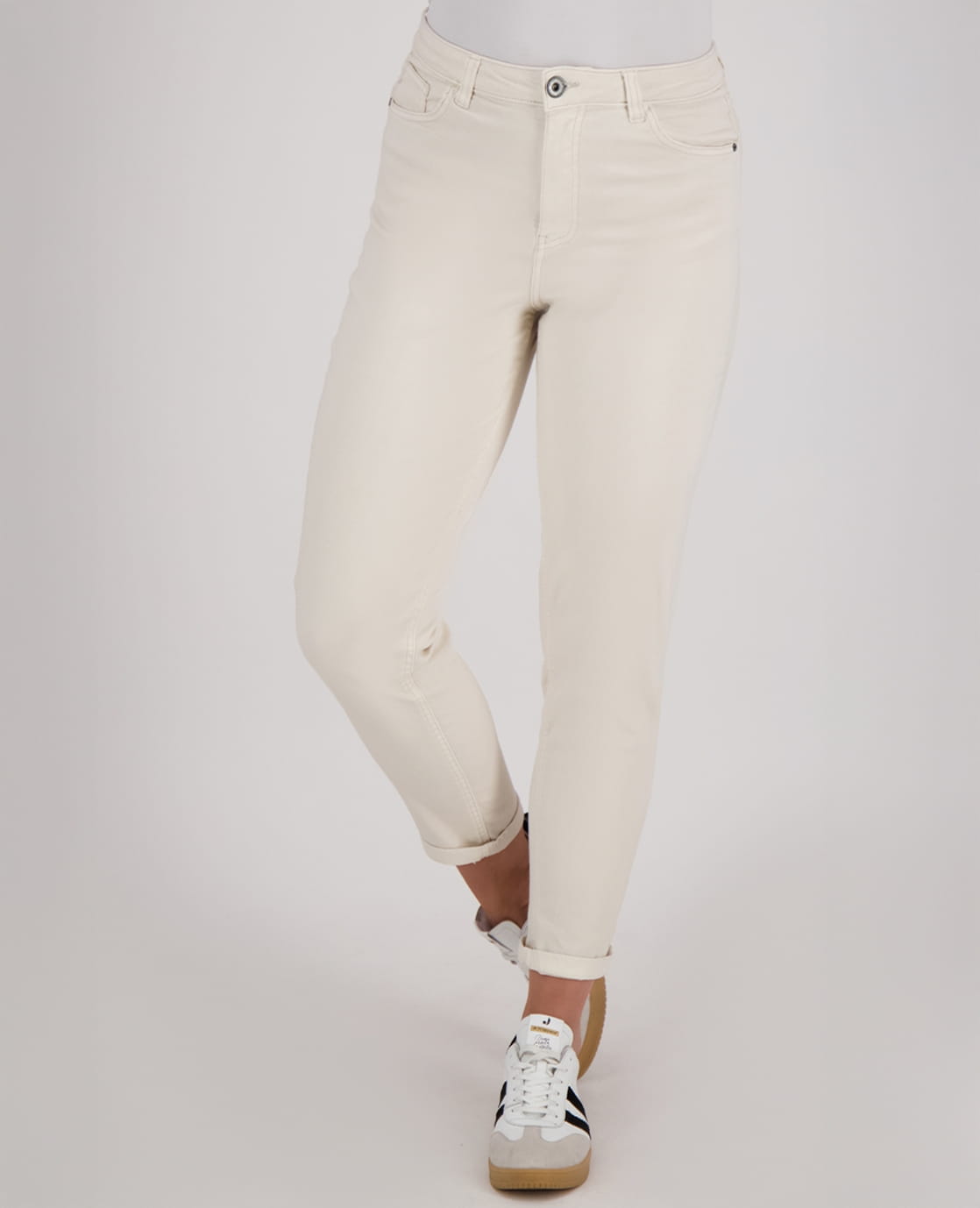 Je m'appelle Broeken Pant Superstretch Denim | Soft Beige