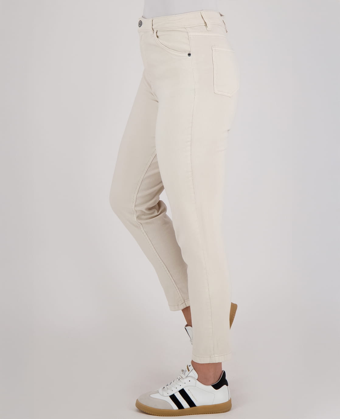 Je m'appelle Broeken Pant Superstretch Denim | Soft Beige