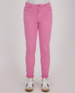 Je m'appelle Broeken Pant Superstretch Crincle Denim | Pink