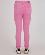 Je m'appelle Broeken Pant Superstretch Crincle Denim | Pink