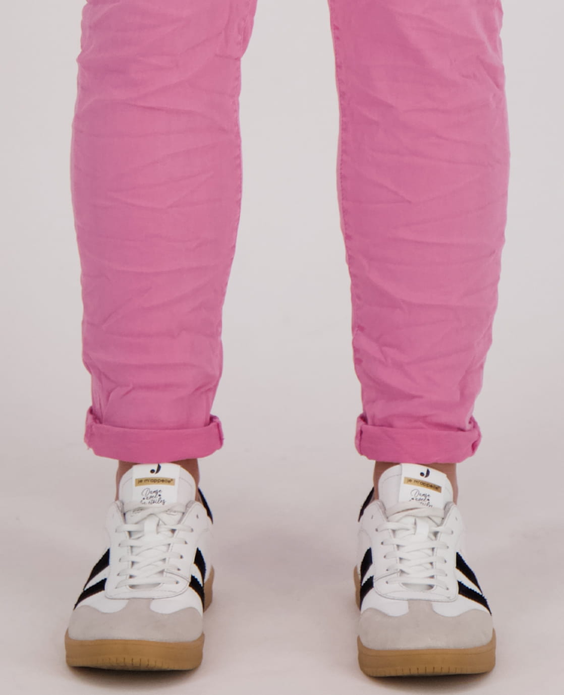 Je m'appelle Broeken Pant Superstretch Crincle Denim | Pink