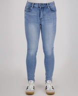 Je m'appelle Broeken Pant Stretch Denim | Medium Denim Blue