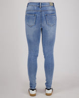 Je m'appelle Broeken Pant Stretch Denim | Medium Denim Blue