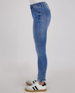 Je m'appelle Broeken Pant Stretch Denim | Medium Denim Blue