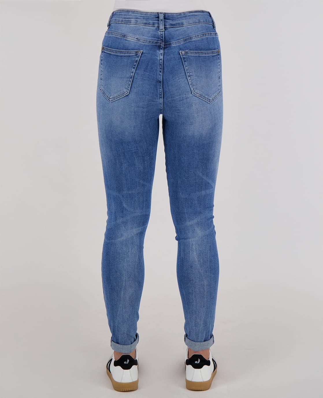 Je m'appelle Broeken Pant Stretch Denim | Medium Denim Blue