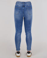 Je m'appelle Broeken Pant Stretch Denim | Medium Denim Blue