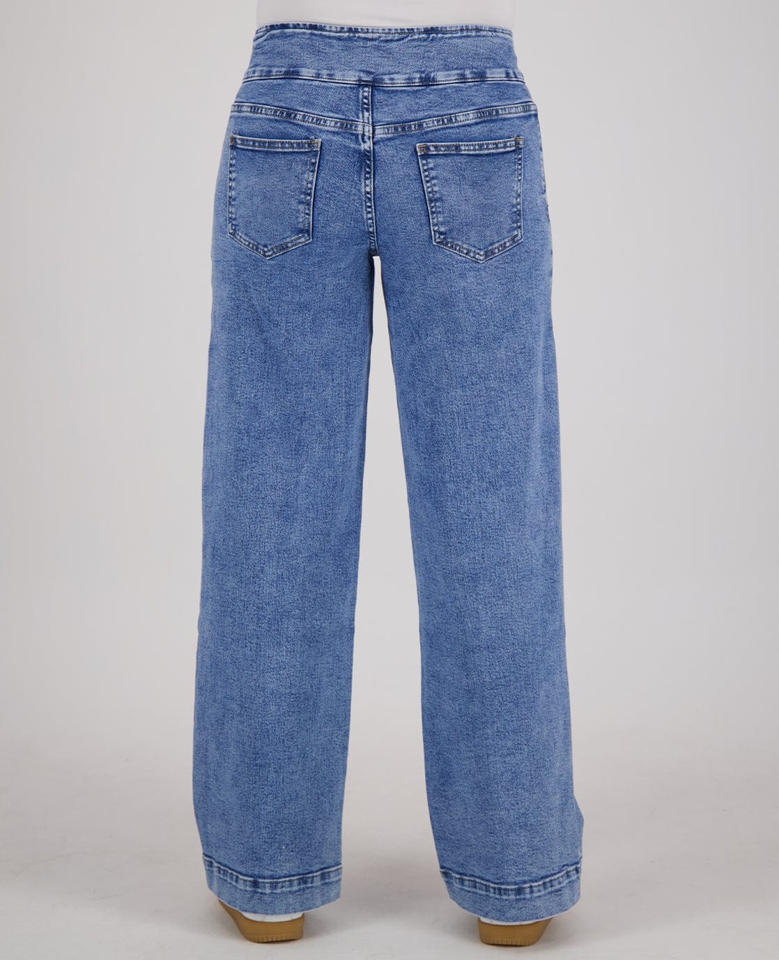 Je m'appelle Broeken Pant Stretch Denim | Medium Denim Blue