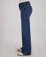 Je m'appelle Broeken Pant Straight Stretch Denim | Dark Blue Denim